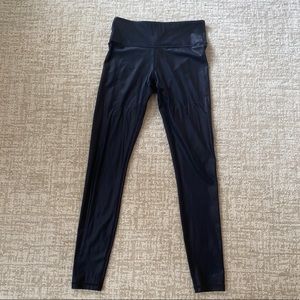 Super cute Ivivva fake leather leggings!